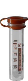 41.1500.005 Blood collection tubes with clot activator and separator gel. PP