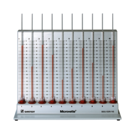 90.1091 Stand for blood sampling and testing devices. Stand for Microvette CB 200 devices.